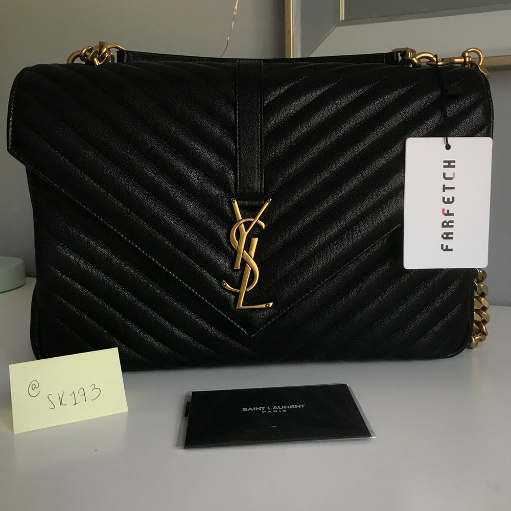 ❌SOLD❌ YSL Large College Satchel Bag